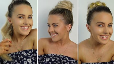 One Ponytail: 3 Different Looks For New Years Eve