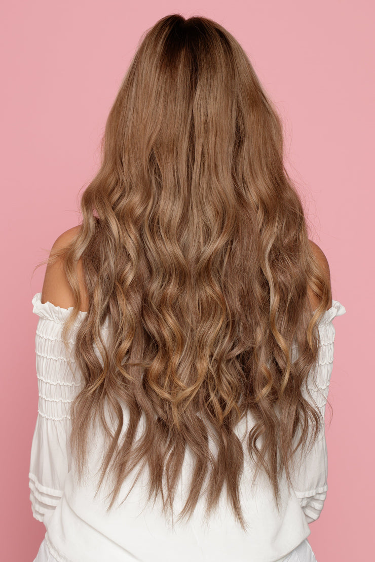 16" Hand Tied Weft Hair Extensions | Sienna