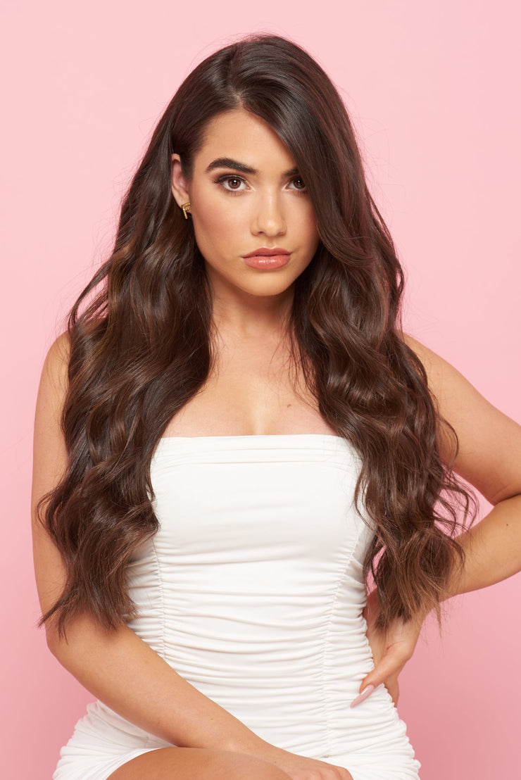 16" Flat Tip Hair Extensions | Amelia