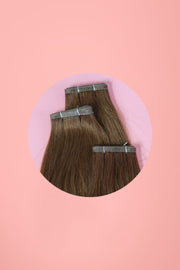 16" PU Skin Weft Hair Extensions | Mya