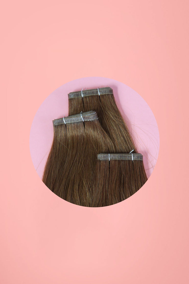 16" PU Skin Weft Hair Extensions | Poppy