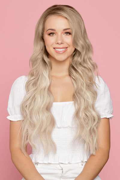 16" Hand Tied Weft Hair Extensions | Aurora